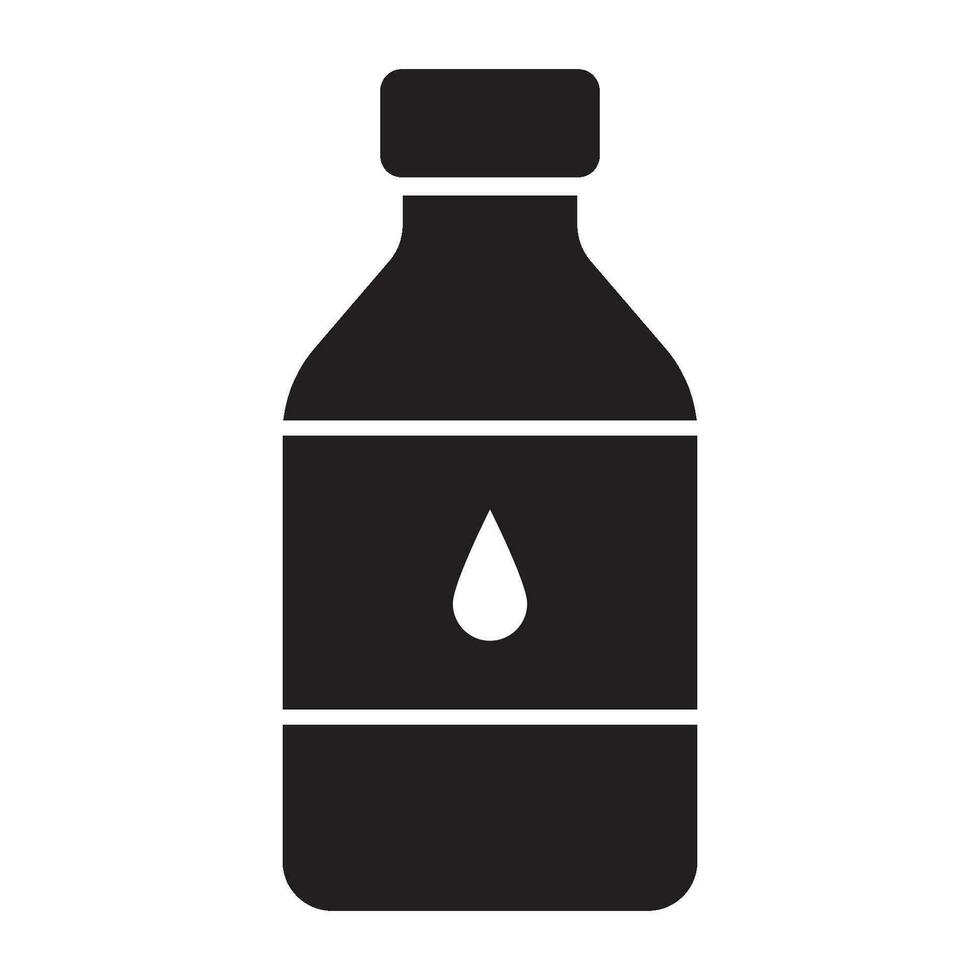 bottle icon logo vector design template