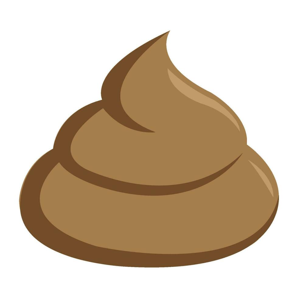 feces icon logo vector design template