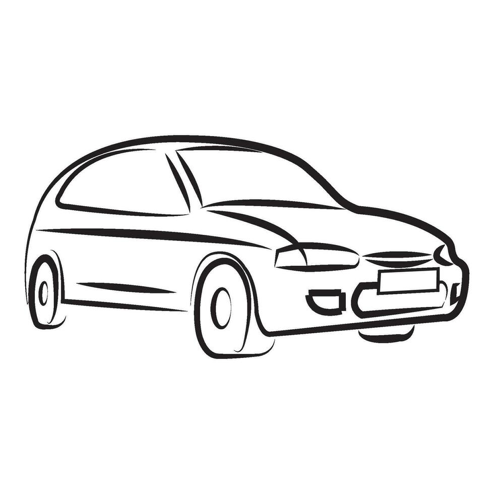 plantilla de diseño de vector de logotipo de icono de coche