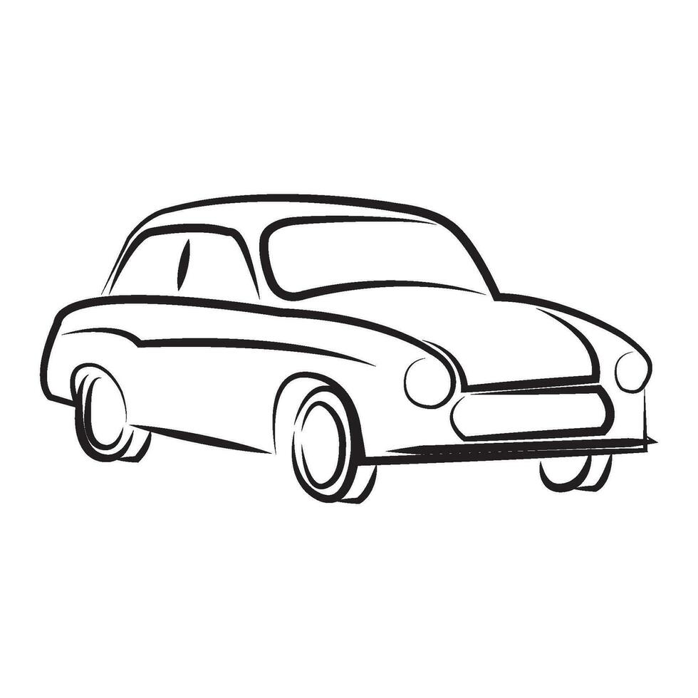 plantilla de diseño de vector de logotipo de icono de coche