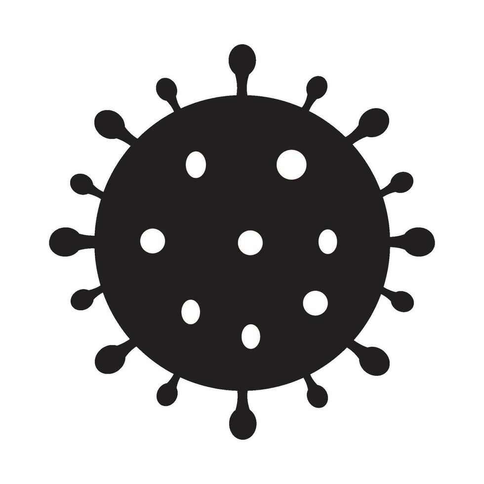 bacteria icon logo vector design template