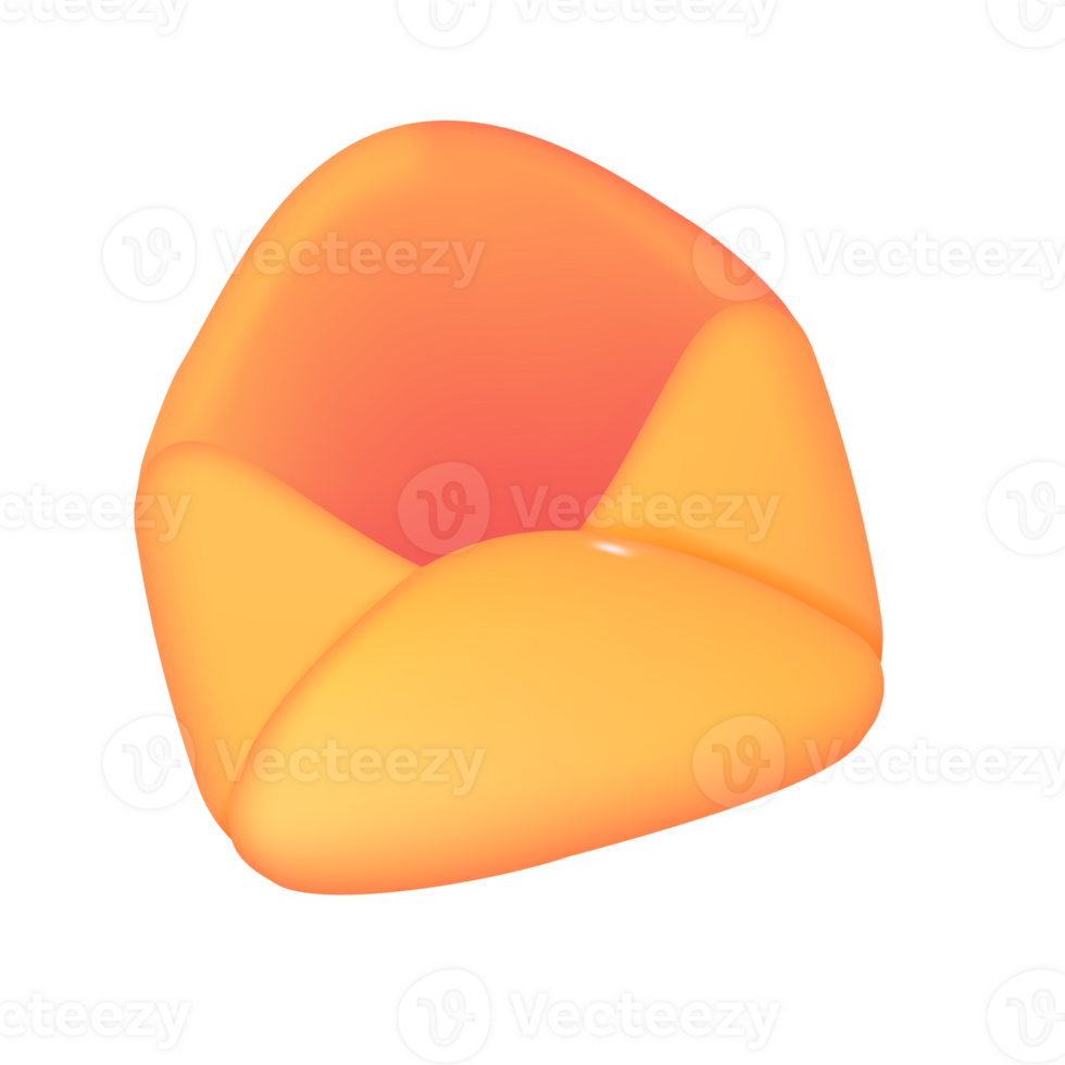 Envelope icon. Email notifications to receive news and online documents. 3D Illustration. png