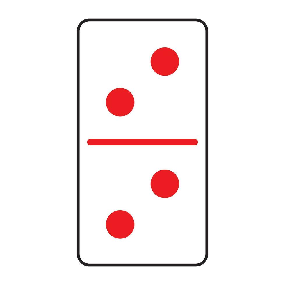 domino icon logo vector design template