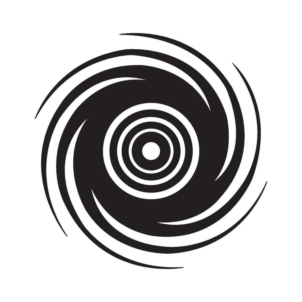 vortex icon logo vector design template