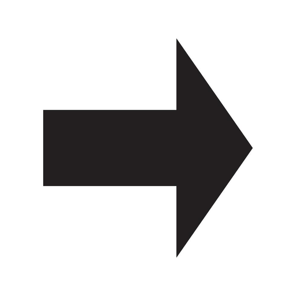 flecha icono logo vector diseño modelo