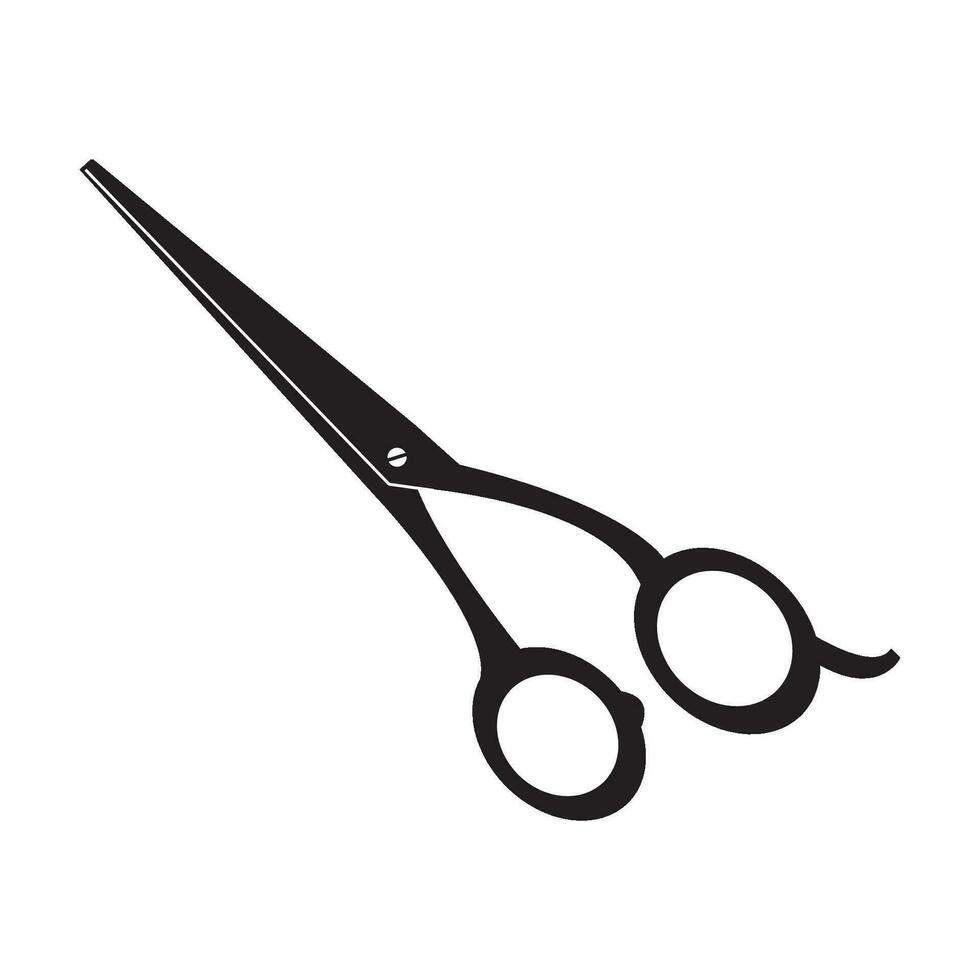 scissors icon logo vector design template