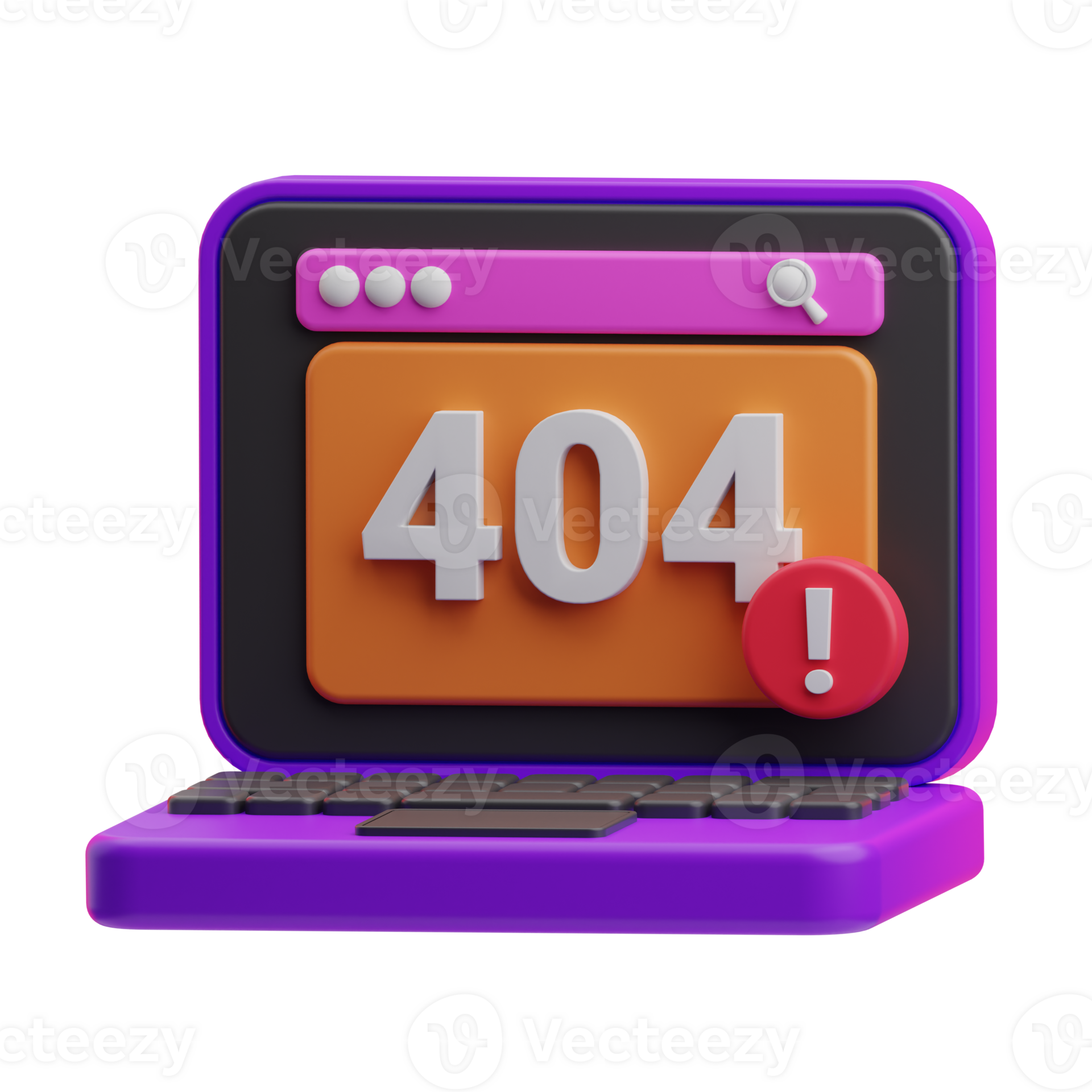 coding Error illustration 3d 36876778 PNG