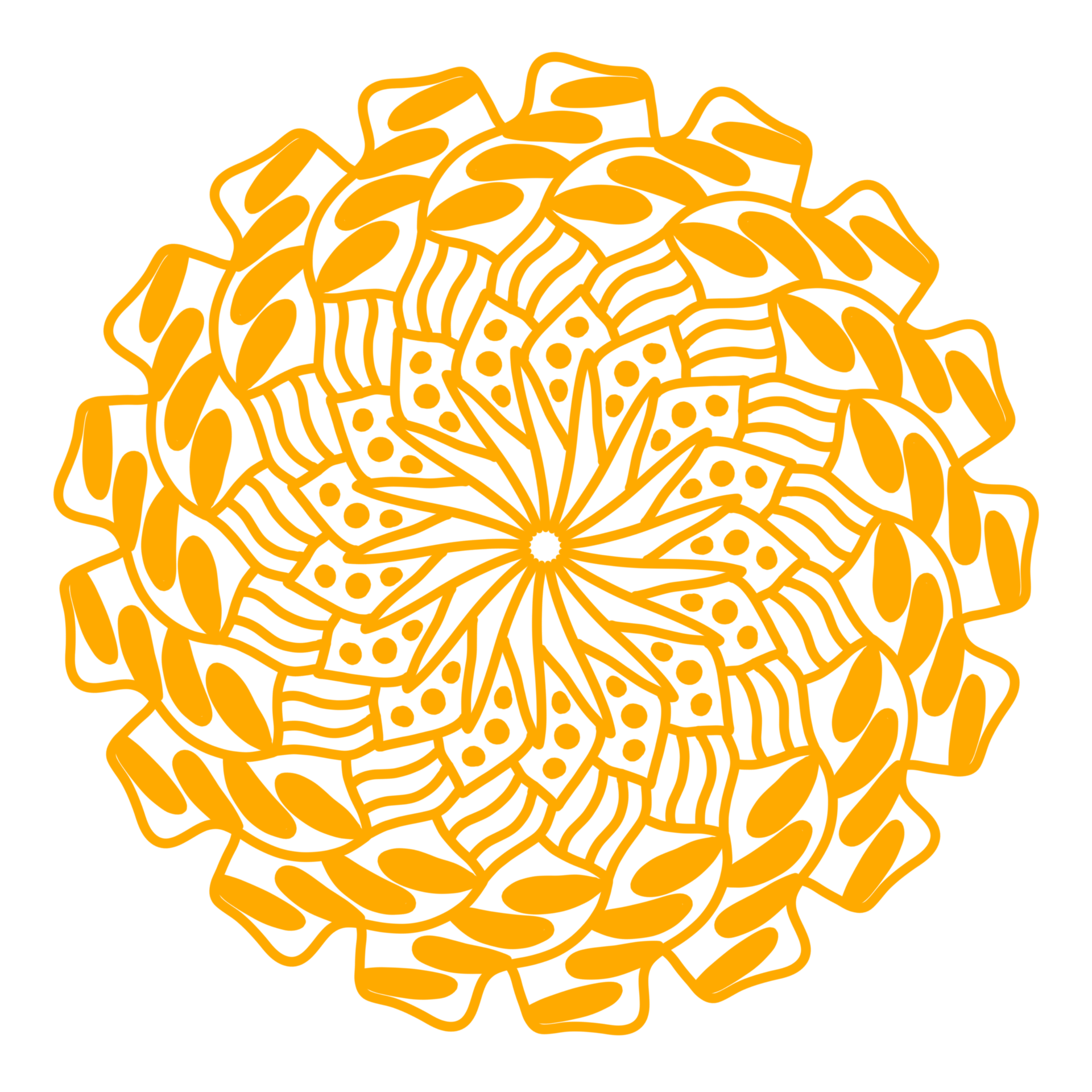 Luxury mandala design transparent background 36876939 PNG