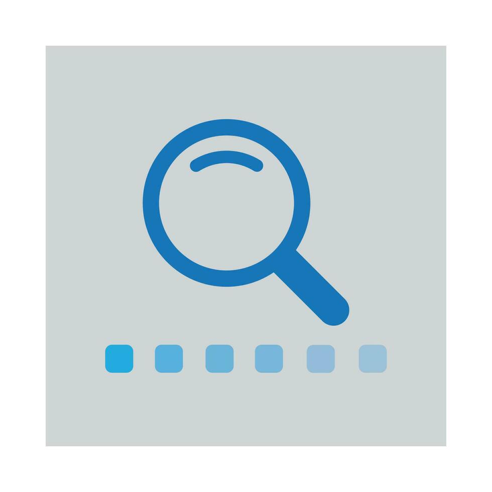 search icon logo vector design template