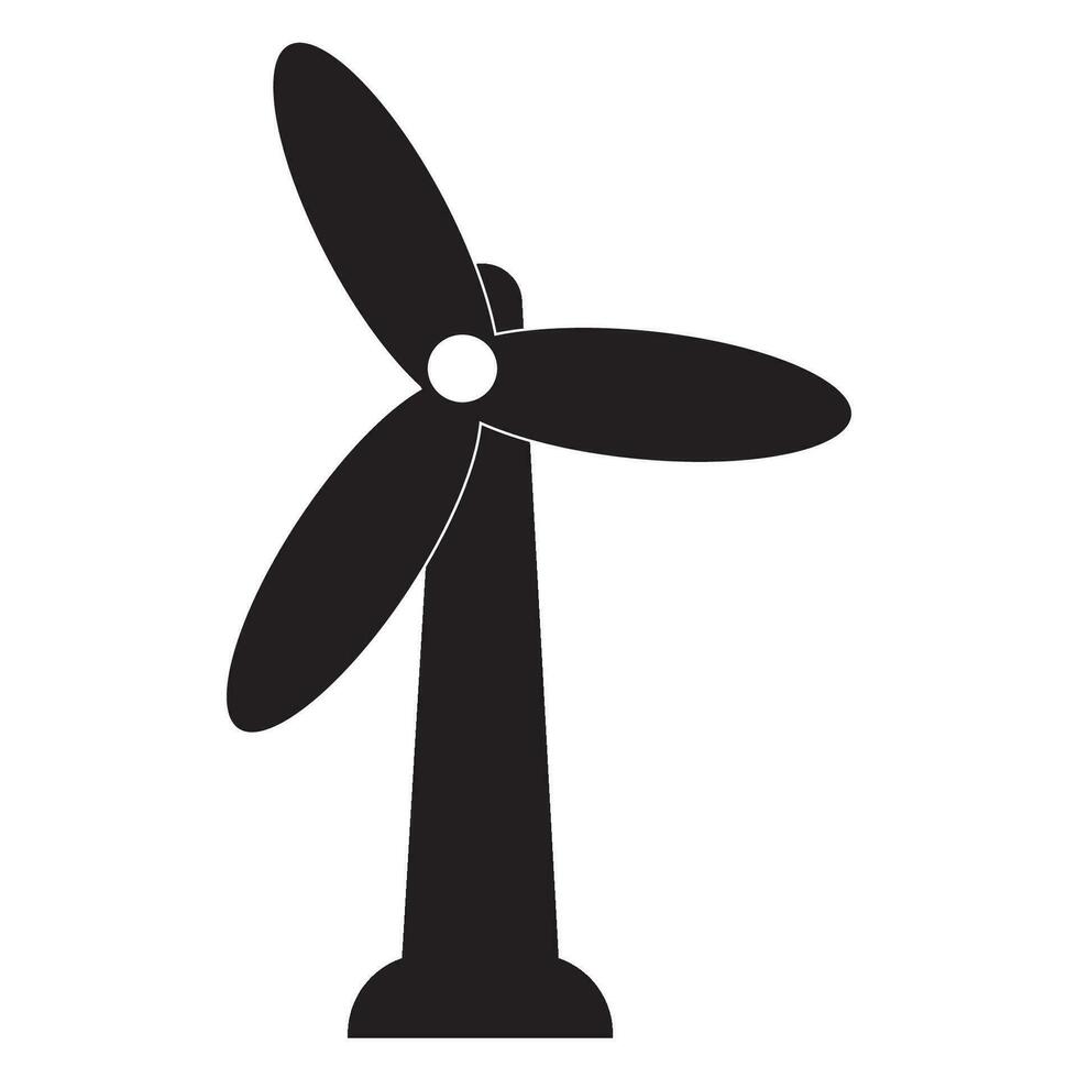windmill icon logo vector design template