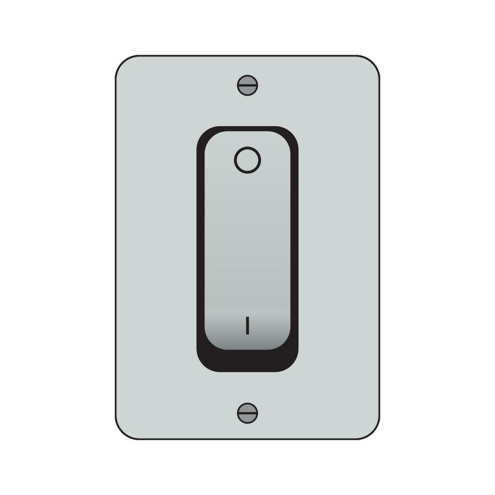 electric switch icon logo vector design template