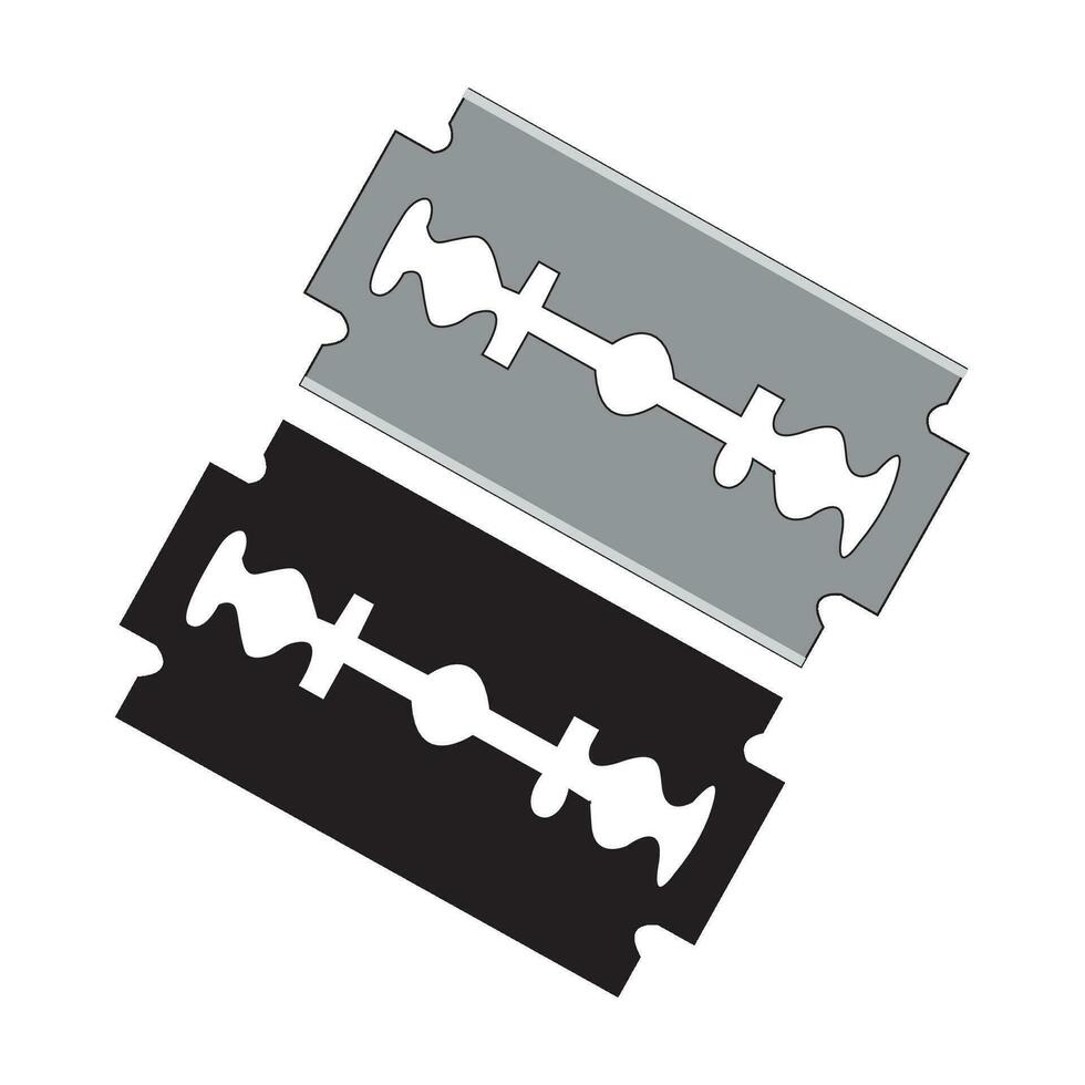 razor blade icon logo vector design template
