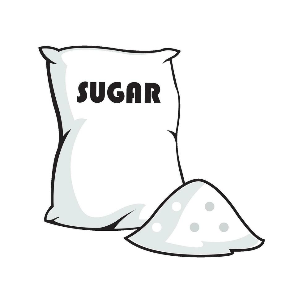 SUGAR icon logo vector design template