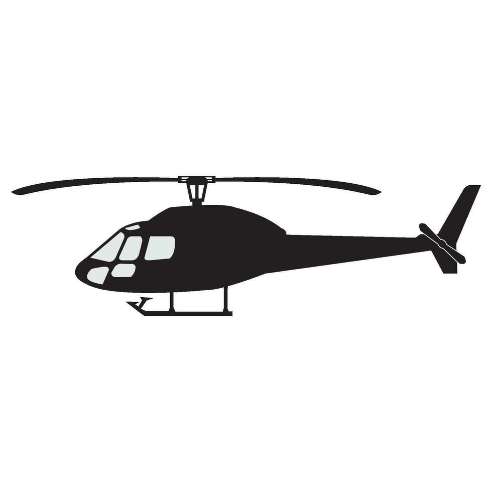 helicóptero icono logo vector diseño modelo