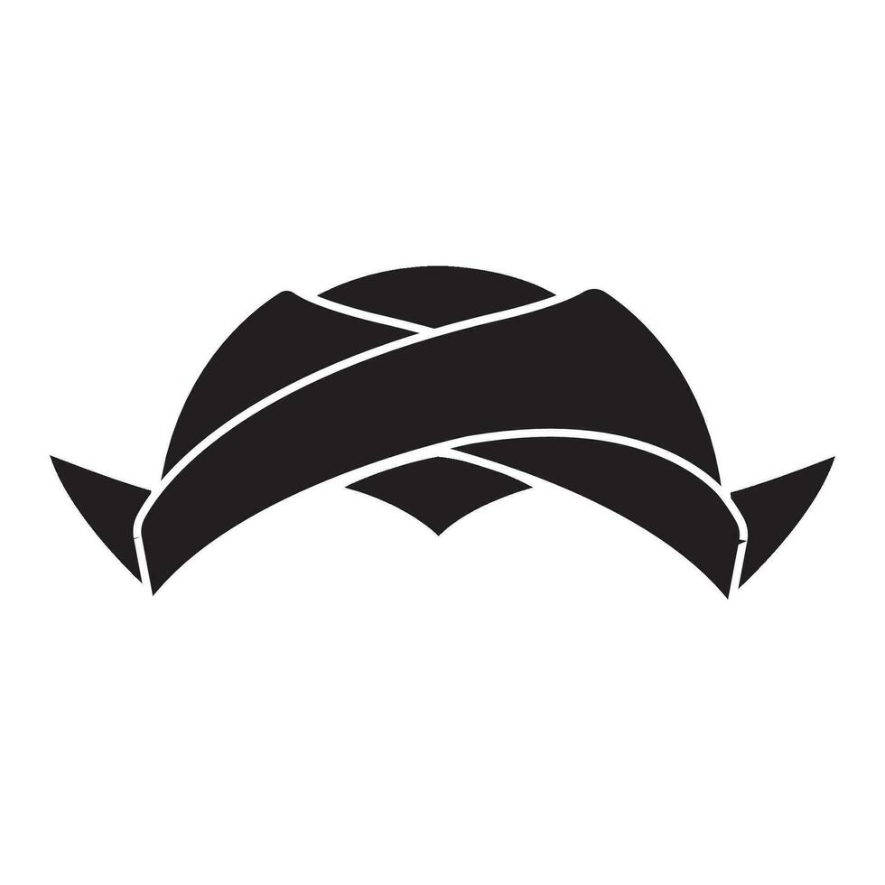 blangkon icon logo vector design template