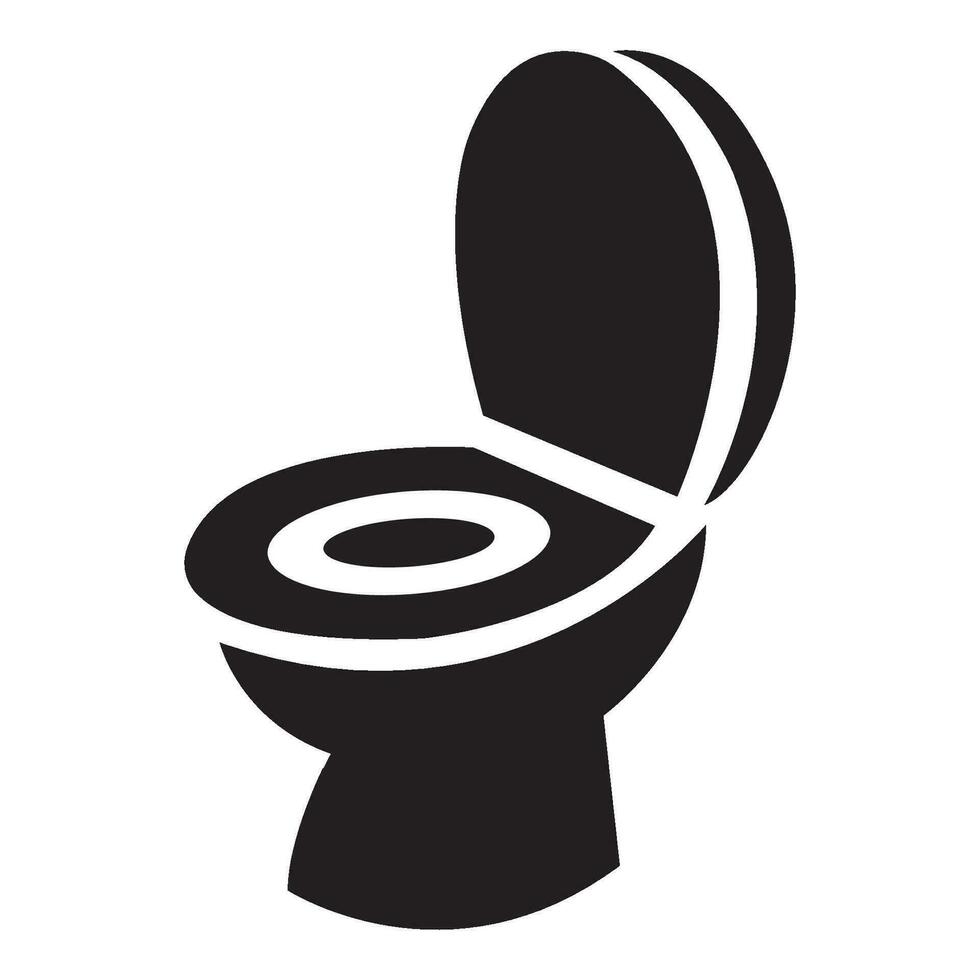 toilet icon logo vector design template