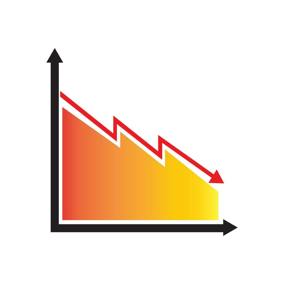 drop chart icon logo vector design template