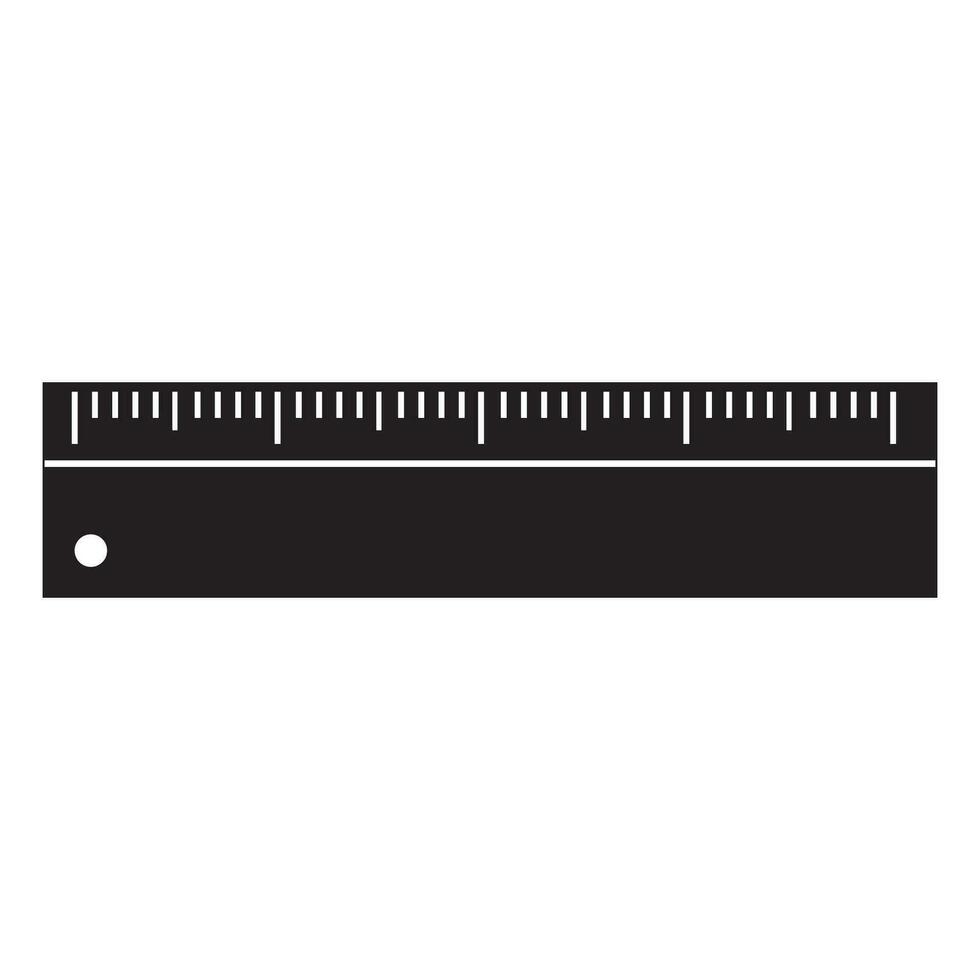 ruler icon logo vector design template