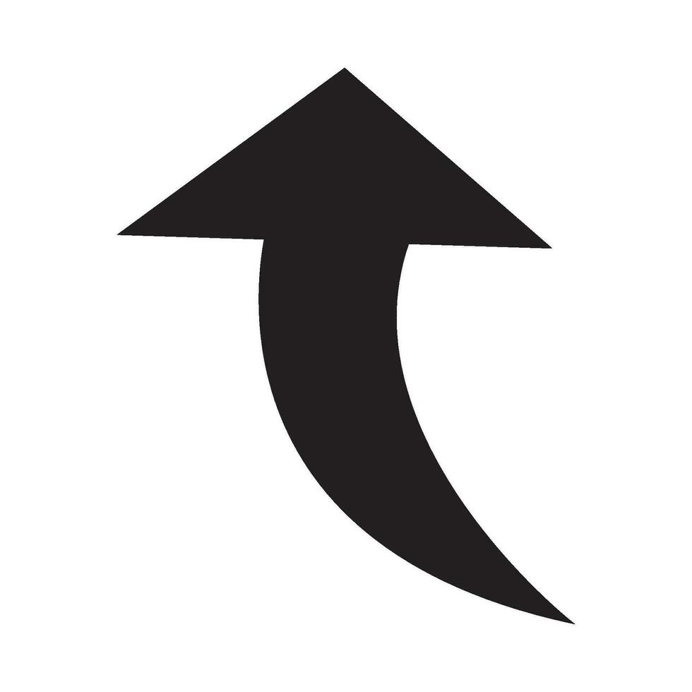 flecha icono logo vector diseño modelo