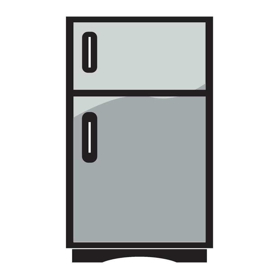 refrigerator icon logo vector design template