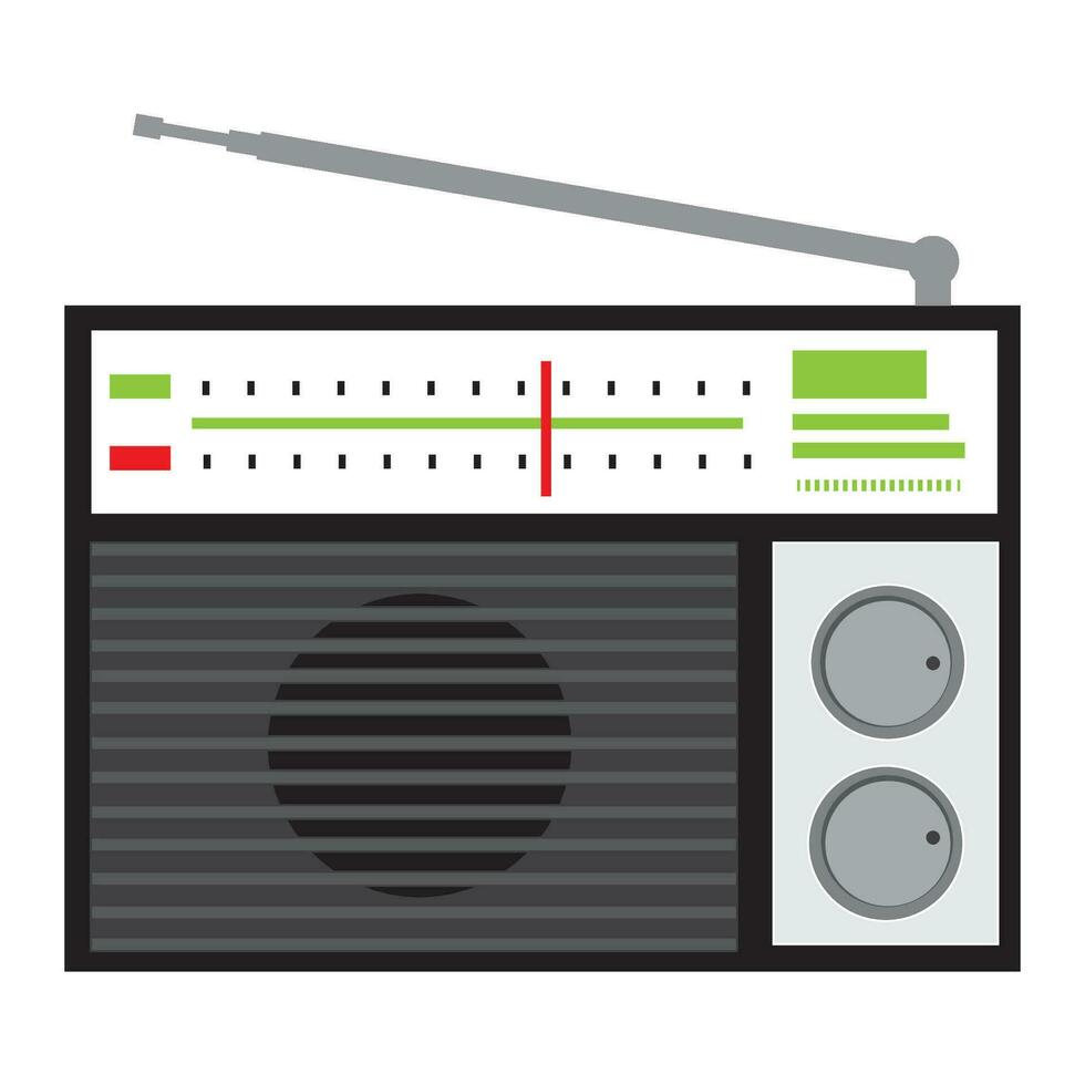 radio icono logo vector diseño modelo