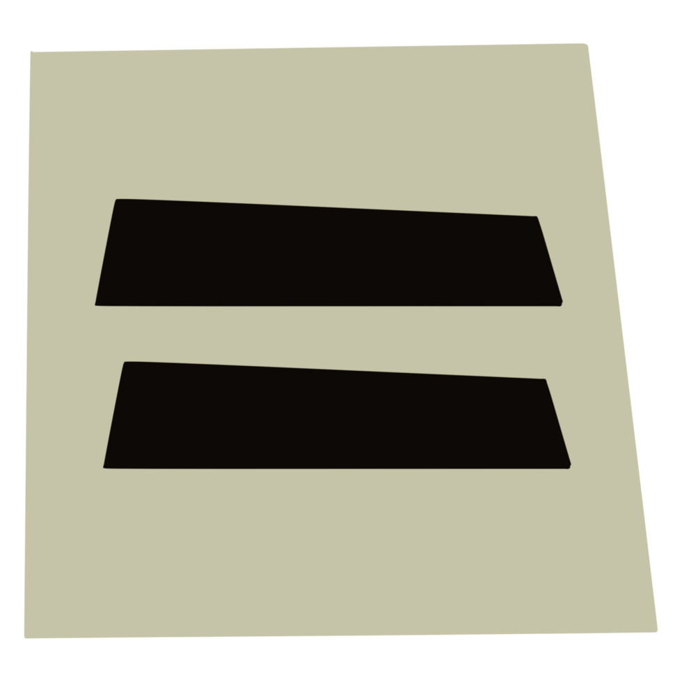 paper style ransom note symbol png