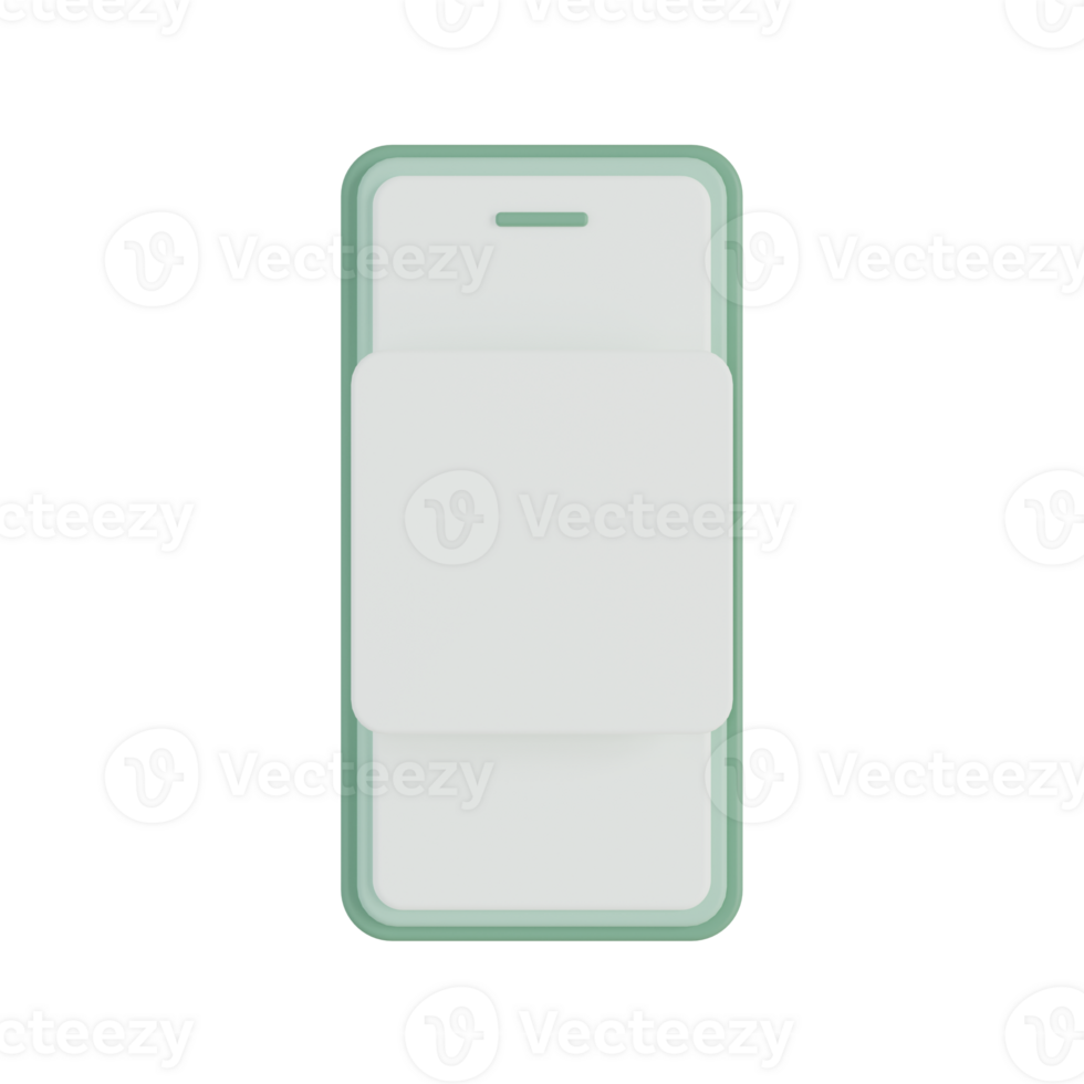 3D Smartphone with frame png