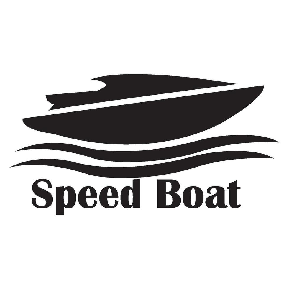 boat icon logo vector design template