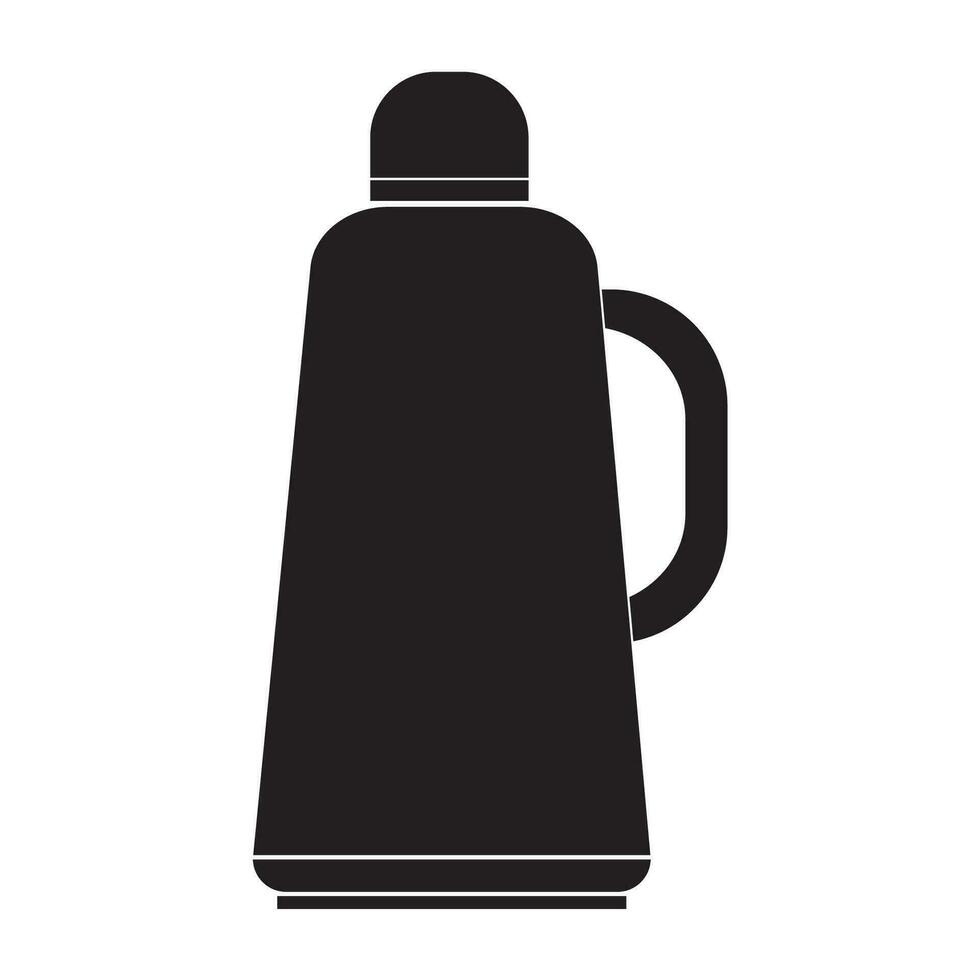 thermos icon logo vector design template