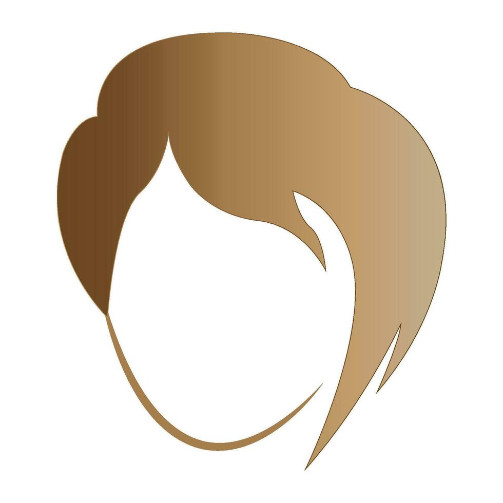 plantilla de diseño de vector de logotipo de icono de cabello