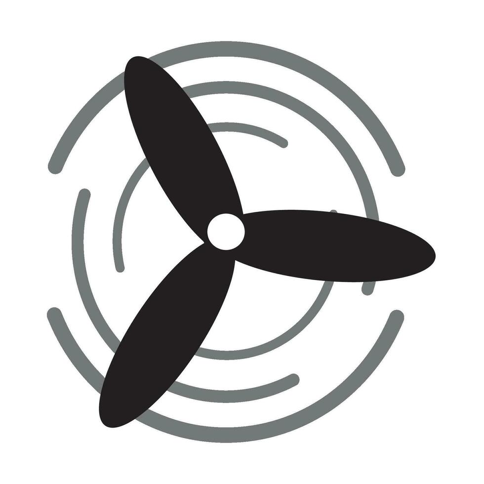 windmill icon logo vector design template