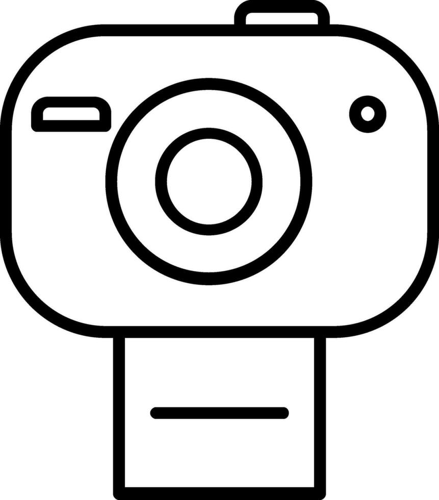 Photo Camera Vector Icon