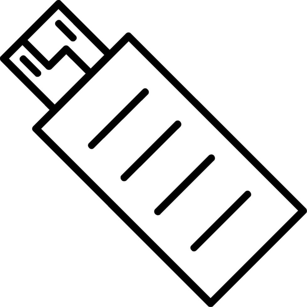 Usb Drive Vector Icon