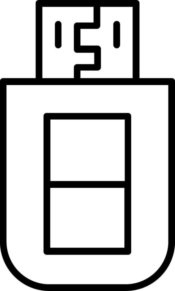 Usb Drive Vector Icon