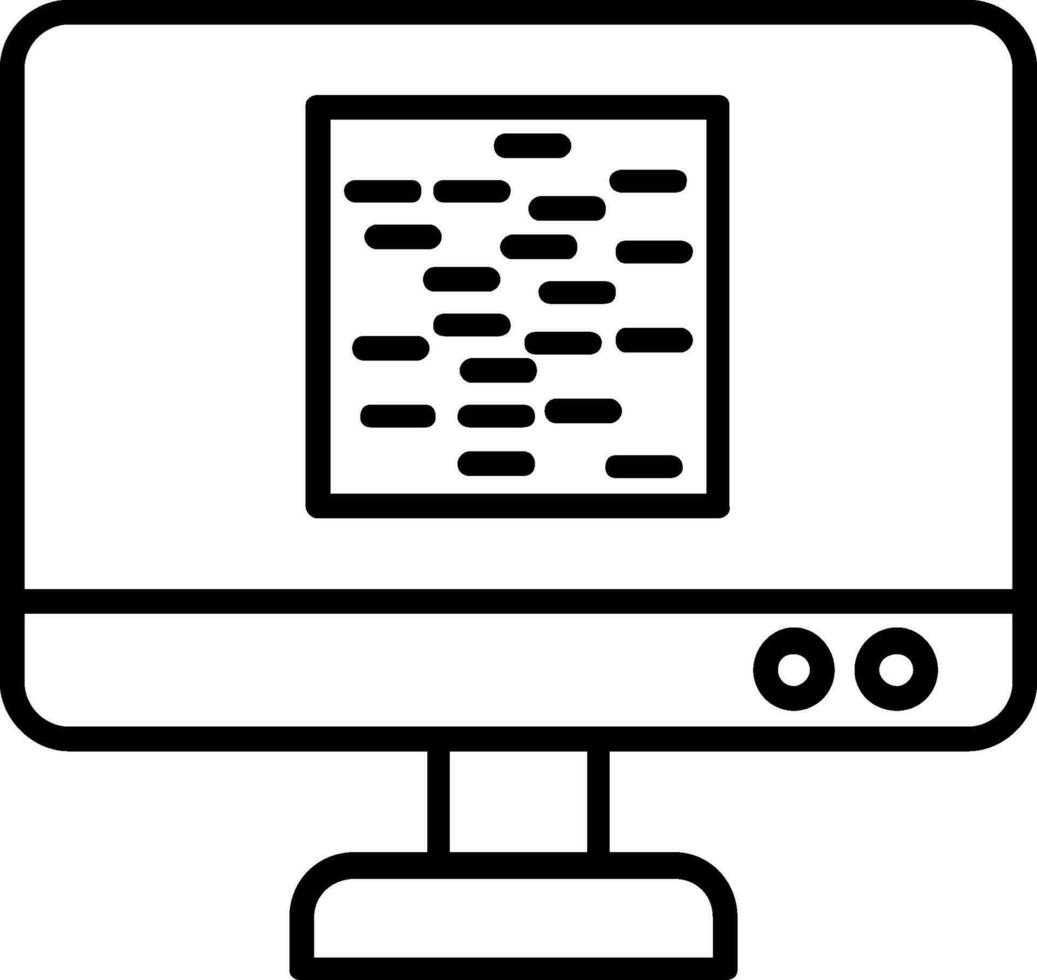 Braille Vector Icon