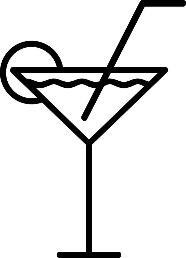 Cocktail Vector Icon
