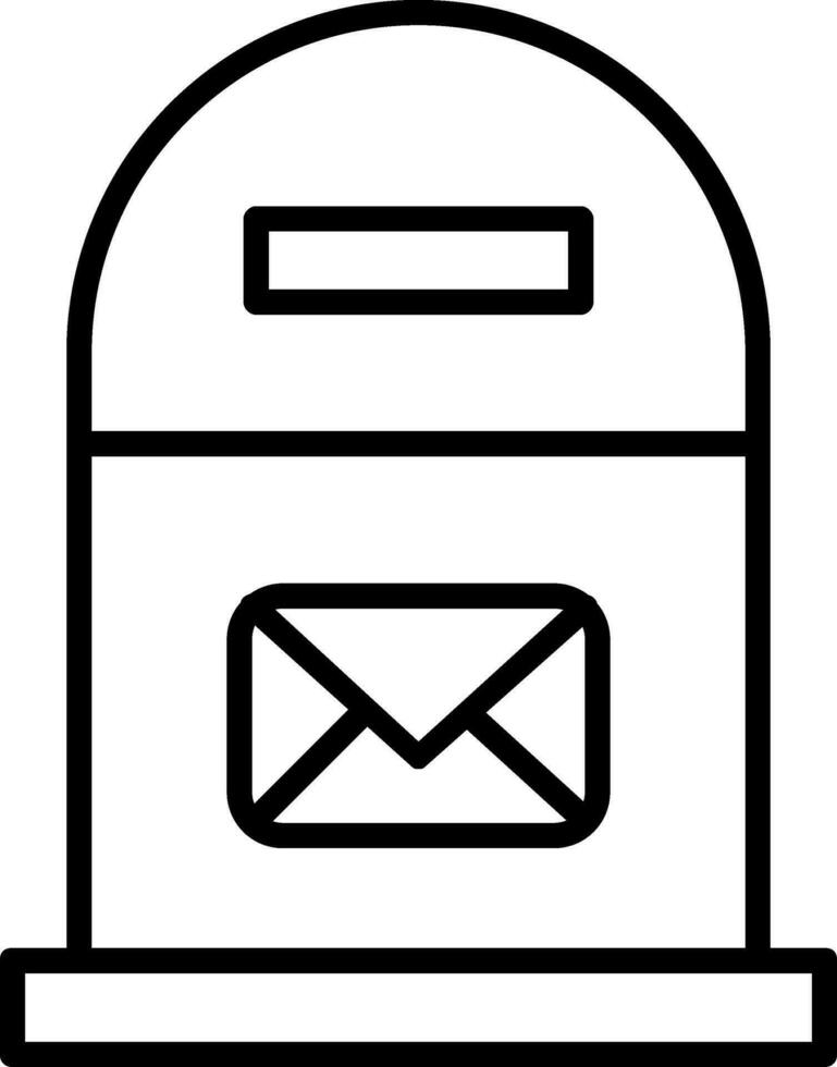 Letter box Vector Icon