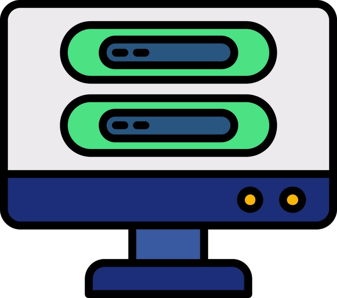 Big Data Vector Icon