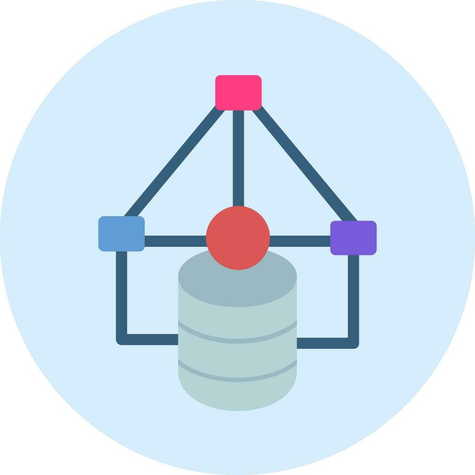 Data Model Vector Icon