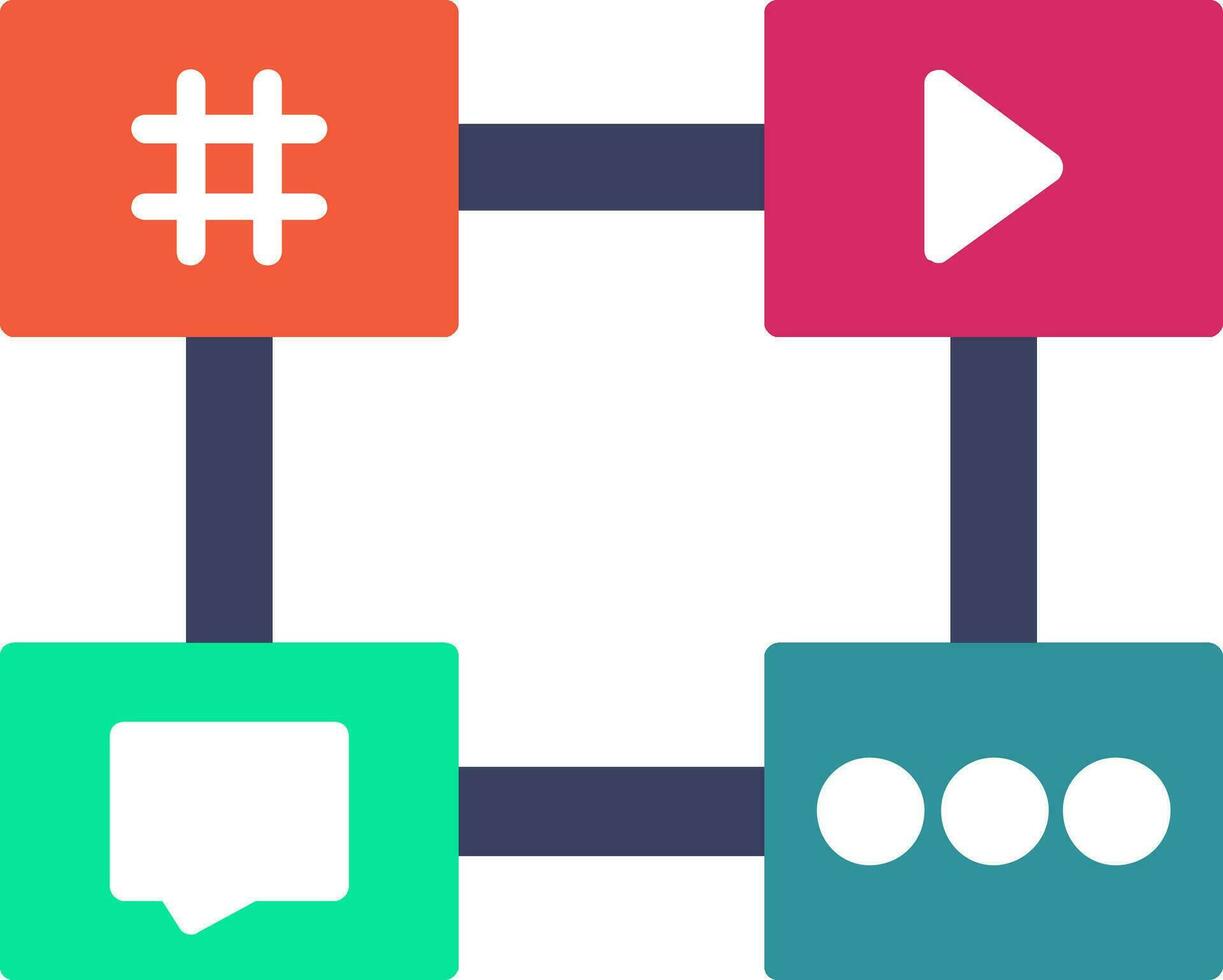 Social Media Vector Icon