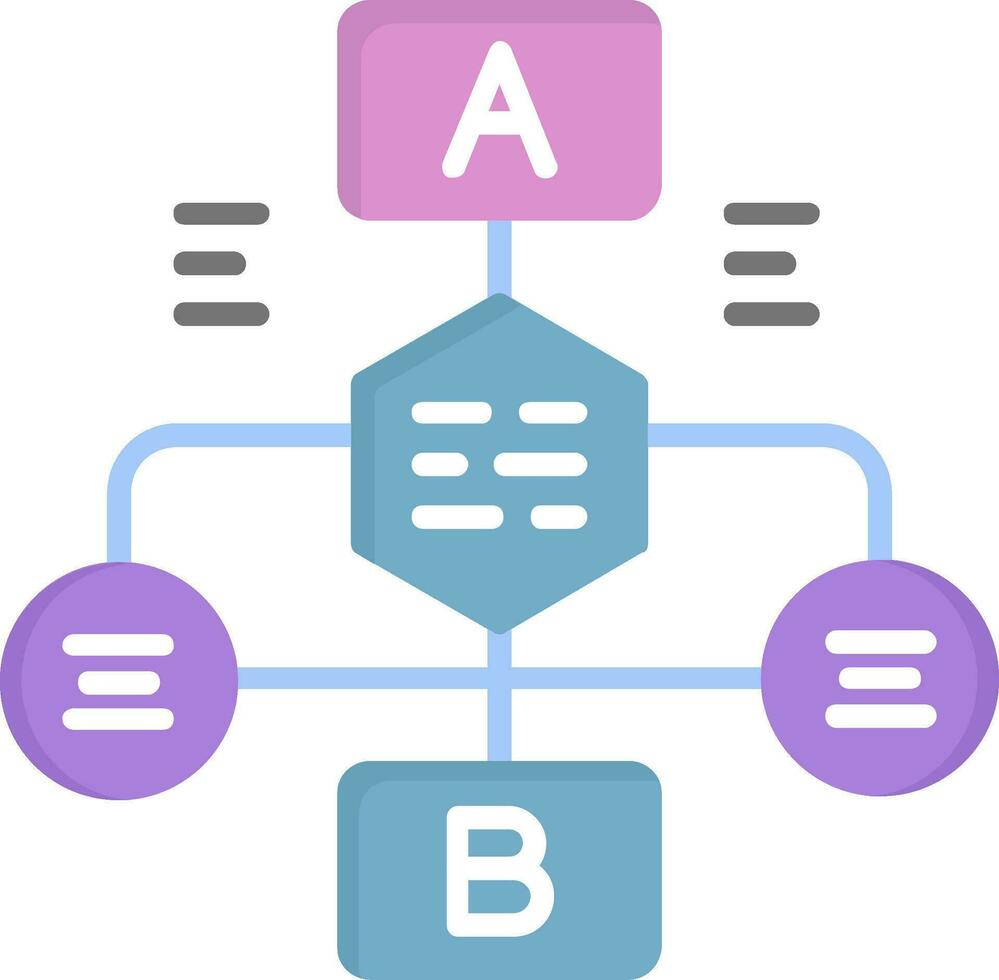 Flowchart Vector Icon