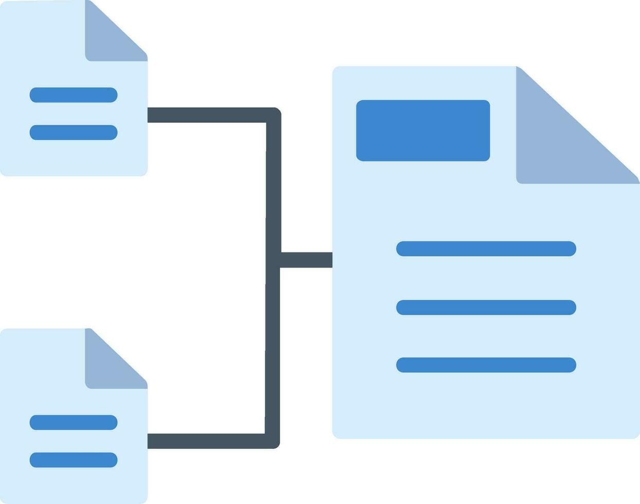 datos modelo vector icono