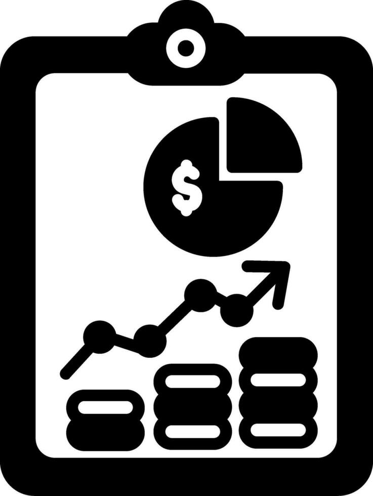 Business Report Vector Icon