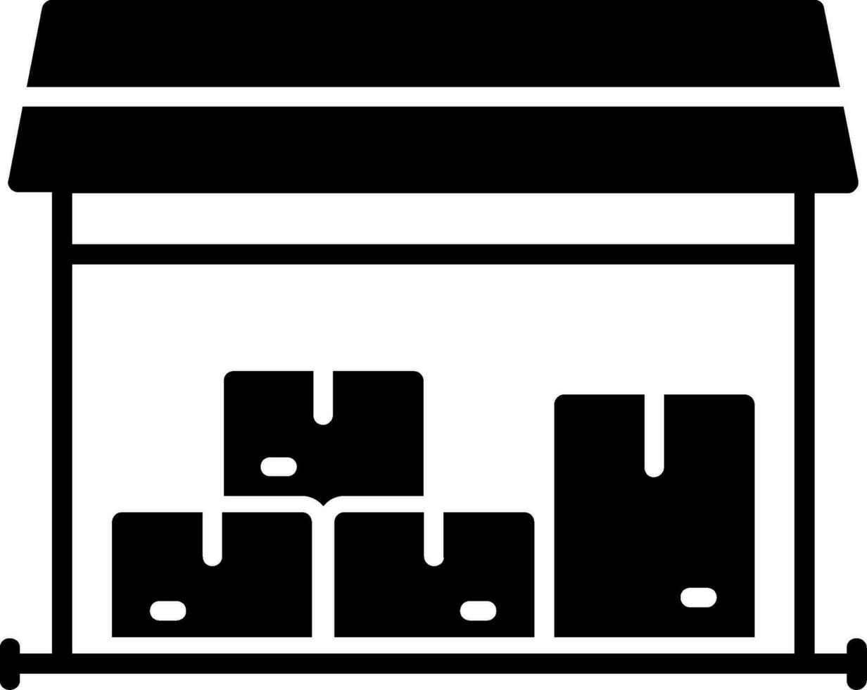 Warehouse Vector Icon