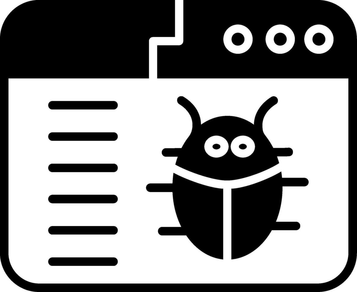 Bug Vector Icon