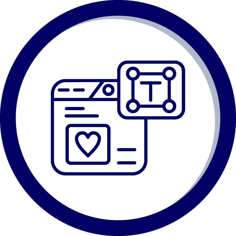 Typography Vector Icon