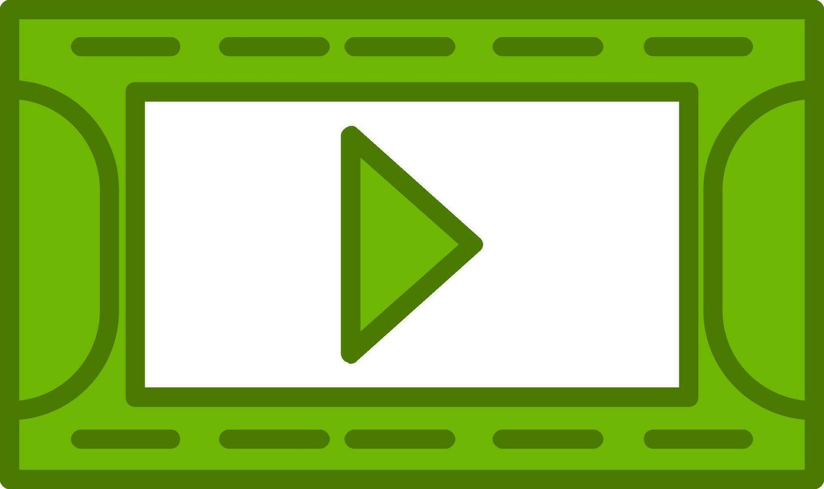 Video reel Vector Icon