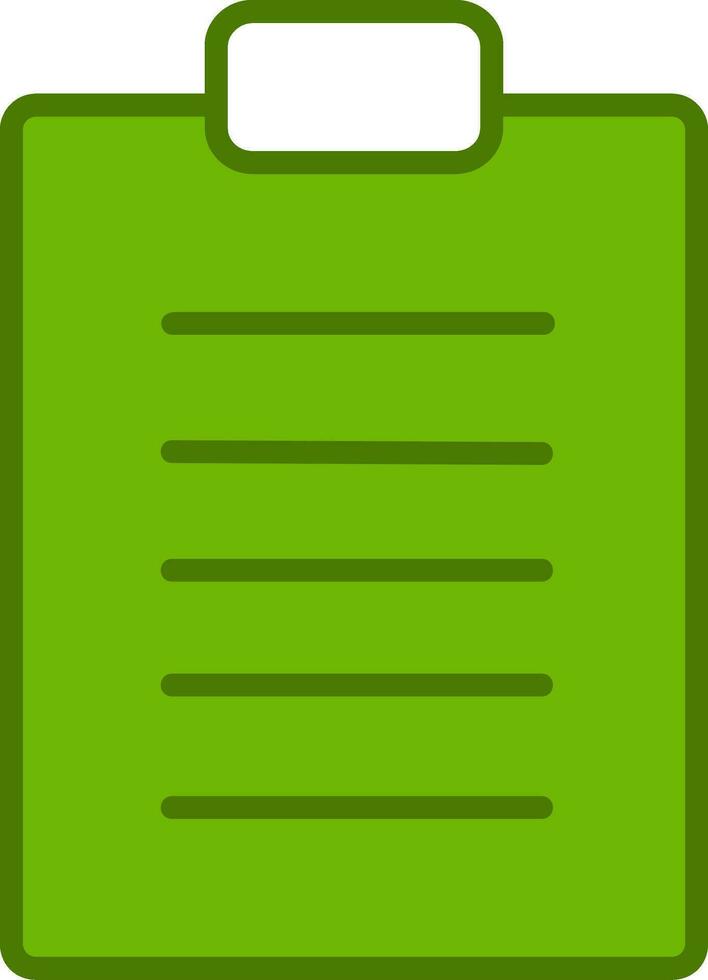 Clip board Vector Icon