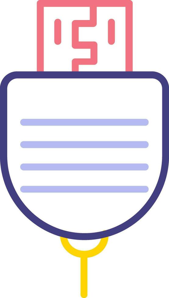Usb Cable Vector Icon