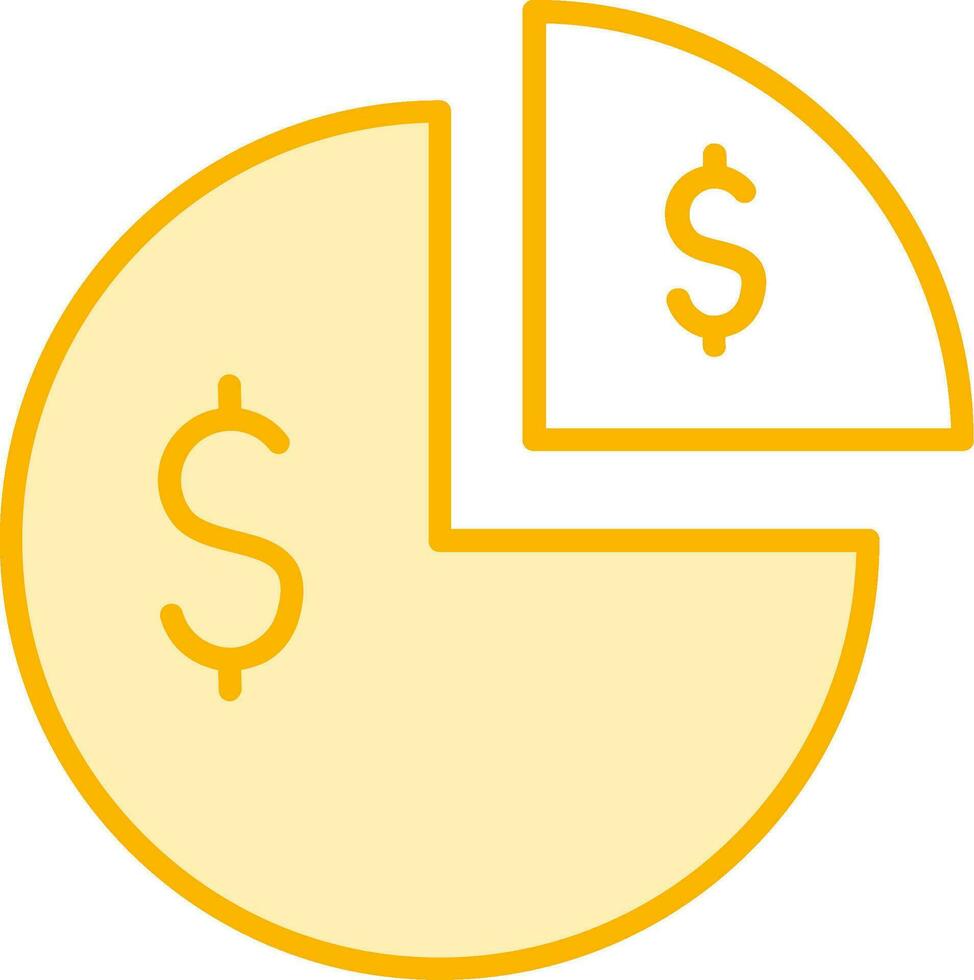 Pie Chart Vector Icon